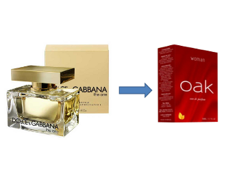 Oak 20 – Dolce & Gabbana The One R$88