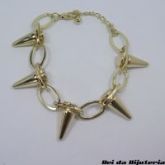 Pulseira Golden com Spikes - M2