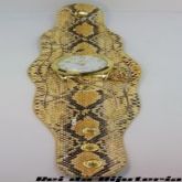 Pulseira Relogio de Couro Luxo - M2 (Cores Rajadas - Cores S