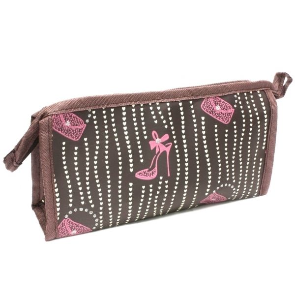 Necessaire Diva Cor Marrom