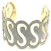 Bracelete Wave Bright Dourado